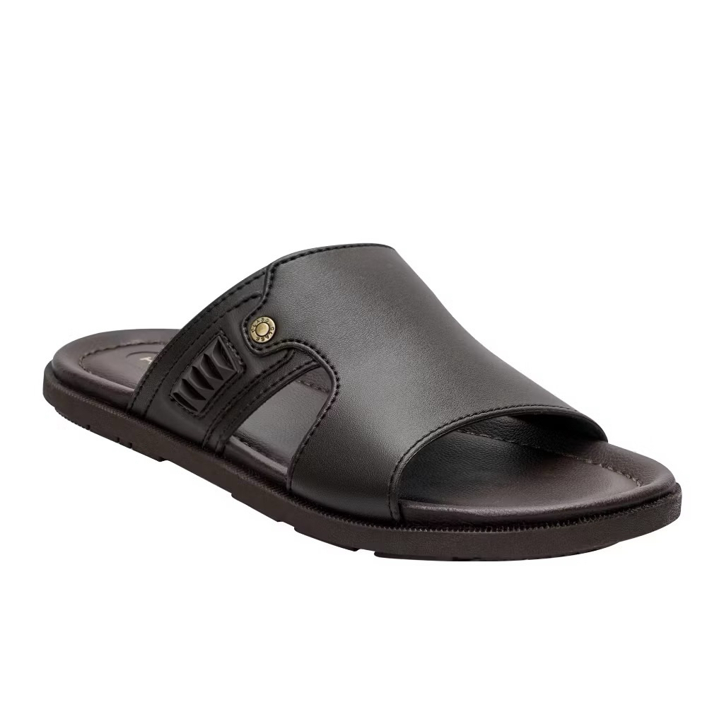 Sandal Slop Kulit Pria Sandal Slip on Homyped BILLY 03 TRINIDAD 03 Terbaru