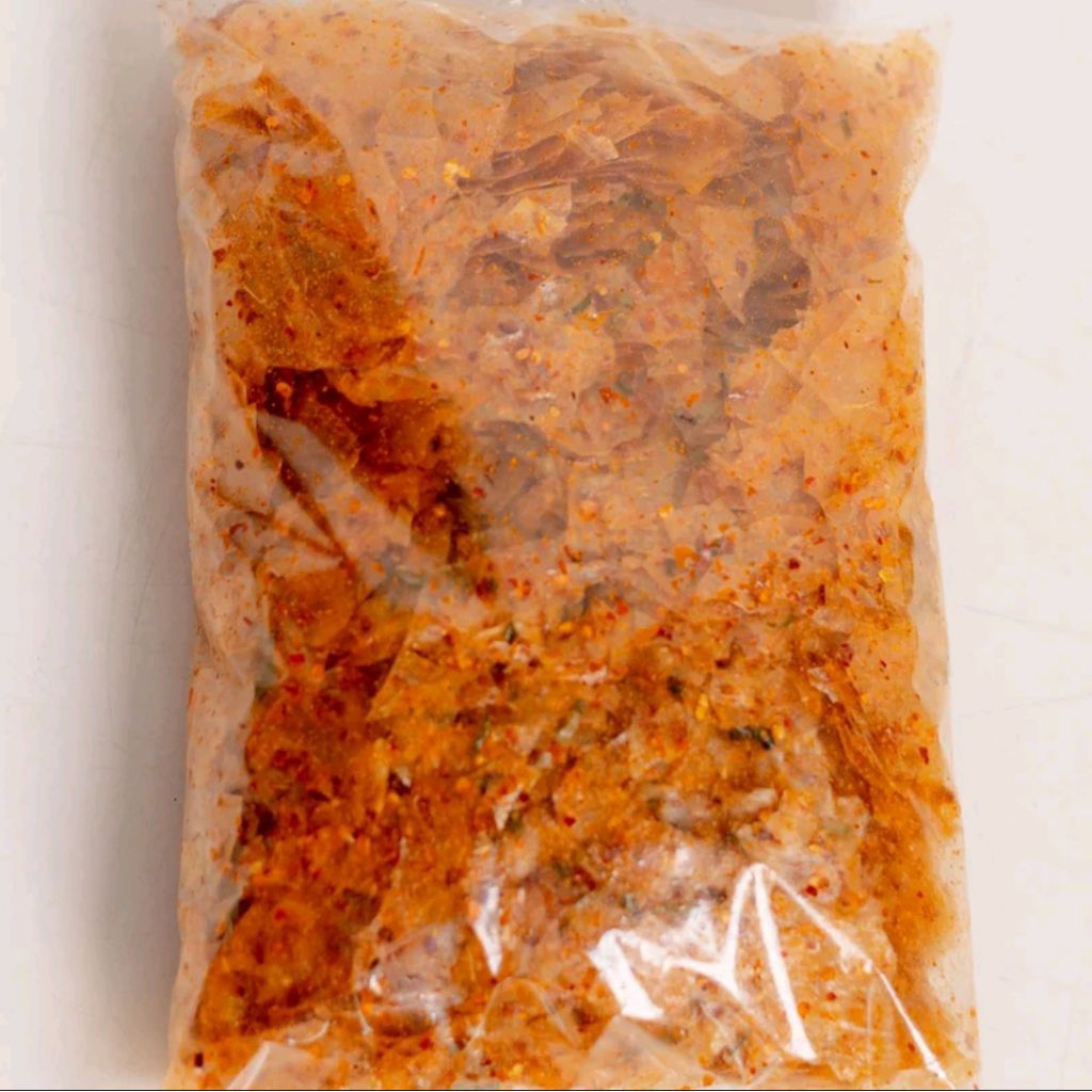 keripik kaca pedas Daun jeruk 1kg kripca pedas daun jeruk 1kg Beledag