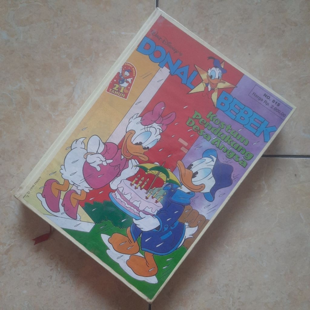 Hardcover Komik Lebar Donal Bebek Isi 12 Nomor 815 816 819 829 . . .
