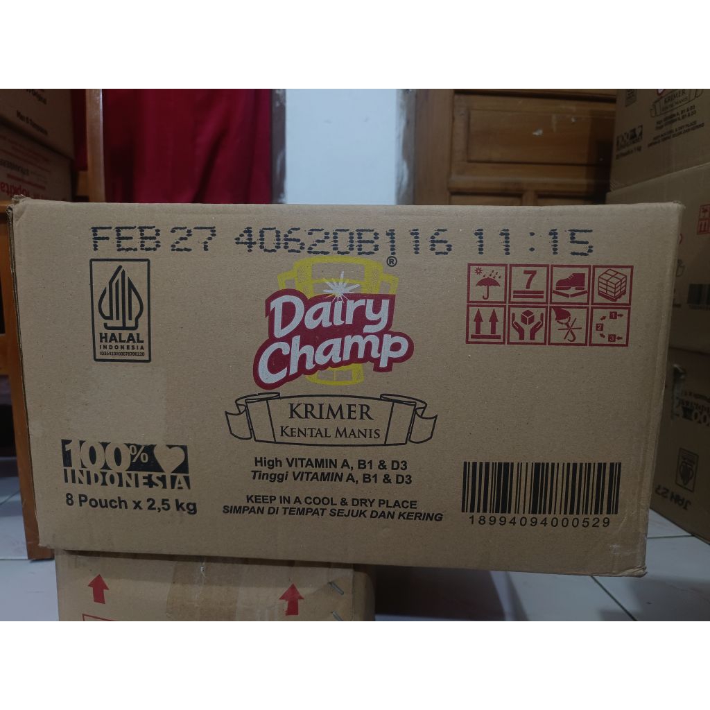 1 dus dairy champ 2,5 Kg | 8 Pcs x 2,5 Kg