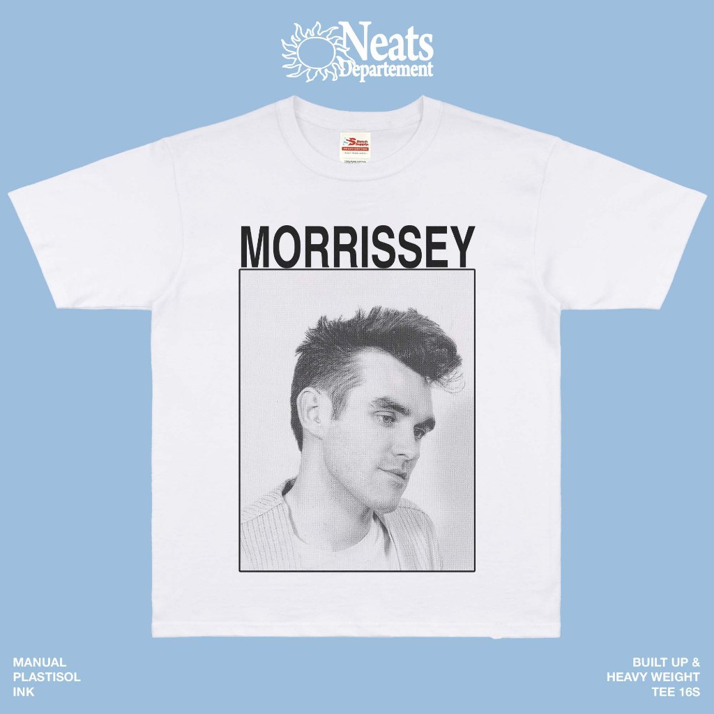 KAOS T-SHIRT MORISSEY | HEAVY WEIGHT | NEATS DEPTH