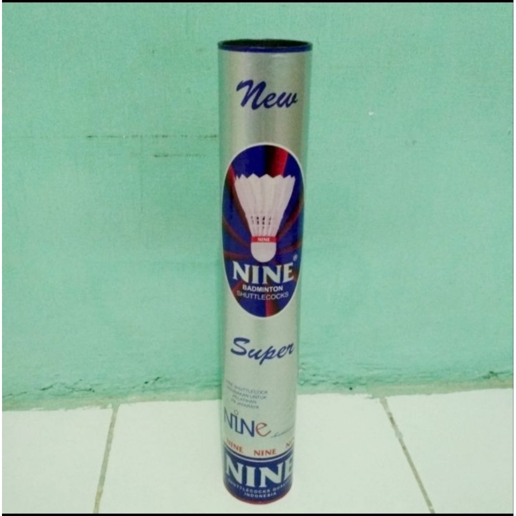 DISKON TERBATAS SHUTTLECOCK BADMINTON NINE SILVER ASLI ORIGINAL KOK BULUTANGKIS KLUB PB JAYARAYA DIP