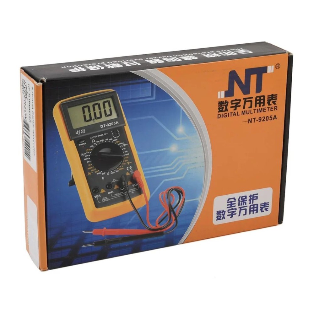 Multimeter Digital DT9205A/Multitester DT9205A/Avometer DT9205A