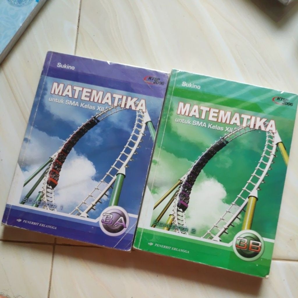 Matematika SMA KTSP 2006 Penerbit Erlangga | Buku Bekas Original