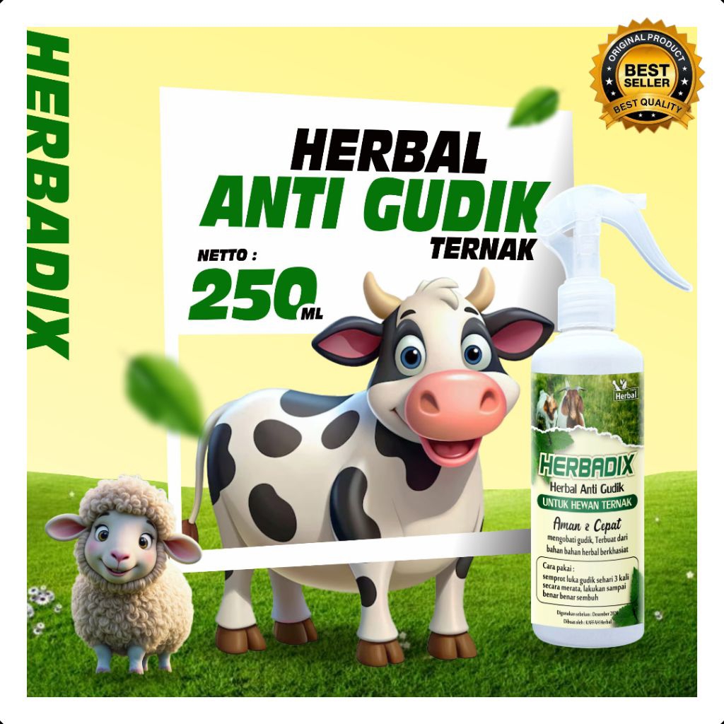 PALING LARIS  Obat Gudik Ternak Kambing Tanpa Suntik, Obat Gudik Ternak Kambing Herbal
