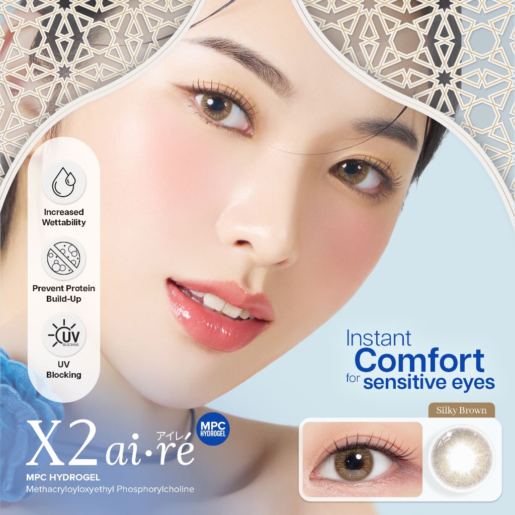 X2 AIRE Softlens - Silky Brown