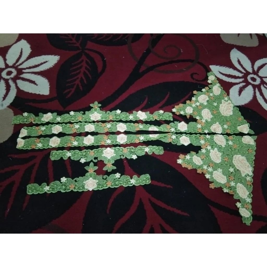 RENDA BORDIR KEBAYA ENCIM