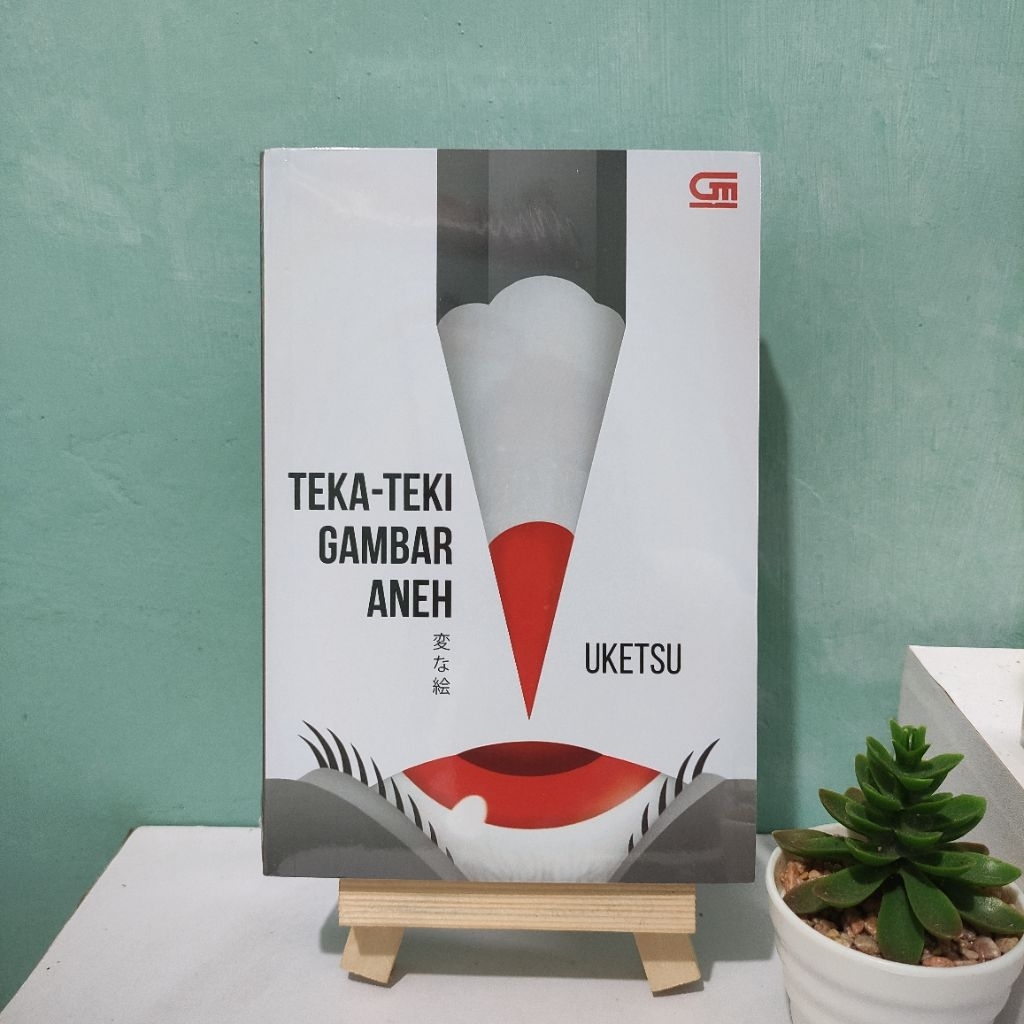 Buku Novel Teka-Teki Gambar Aneh - Uketsu | New Sealed