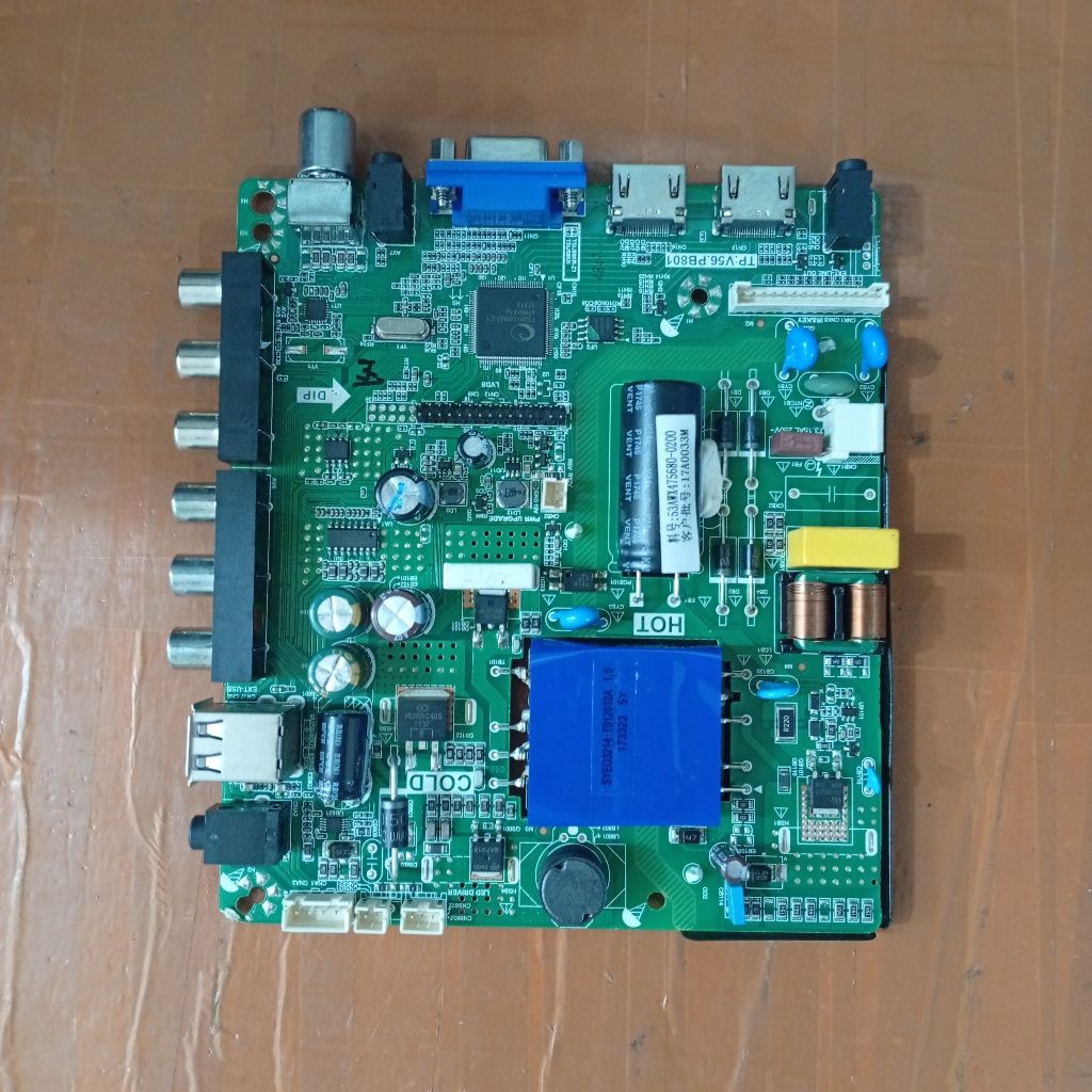 MESIN TV / MAINBOARD TV AKARI LE40D88ID MB - MOBO - MODUL - MOTHERBOARD TV AKARI