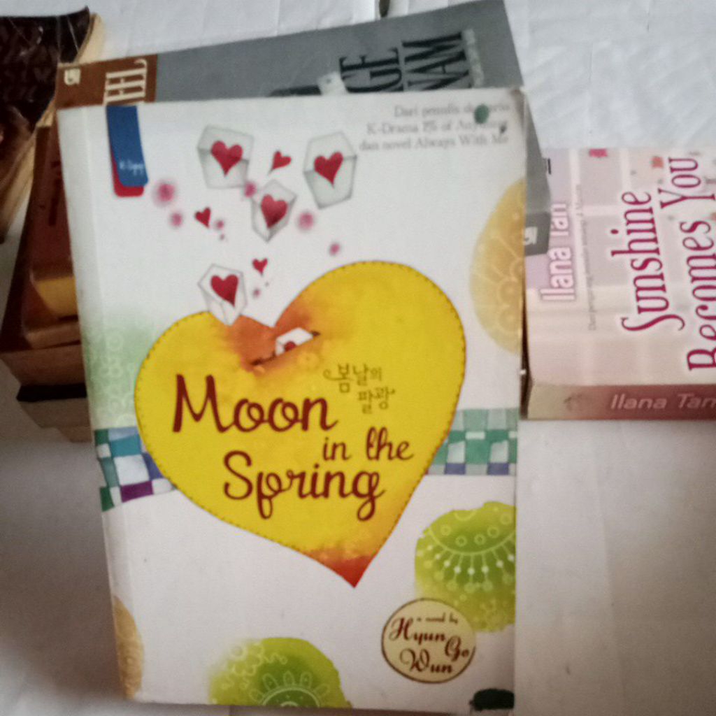 BUKU NOVEL MOON IN THE SPRING