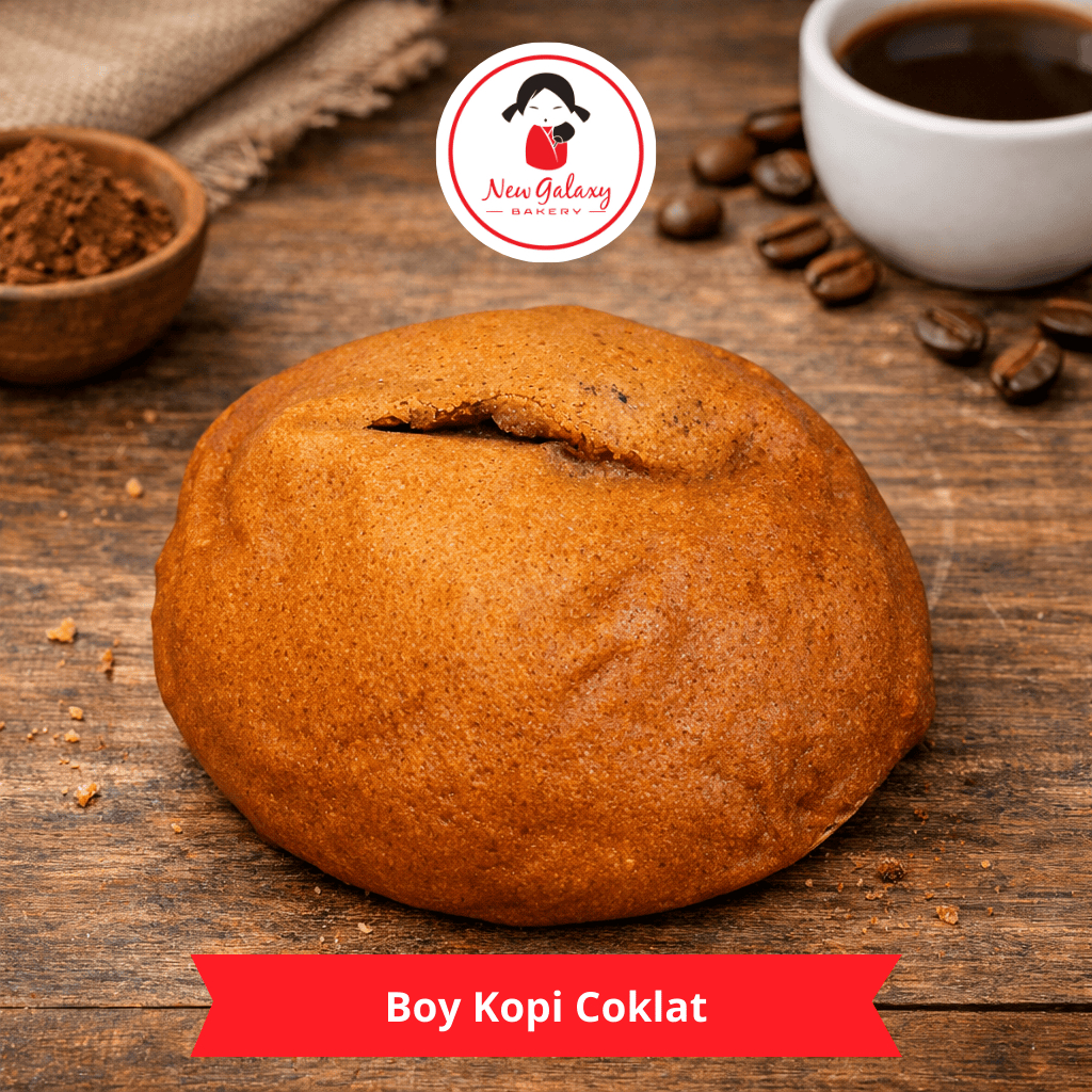 Roti Boy Kopi Coklat | Roti Boy Rasa Kopi dan Coklat