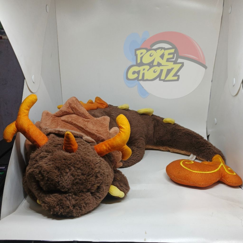 Boneka mihoyo Genshin Impact Plush Zhongli Rex Lapis Morax Azhdaha 50cm