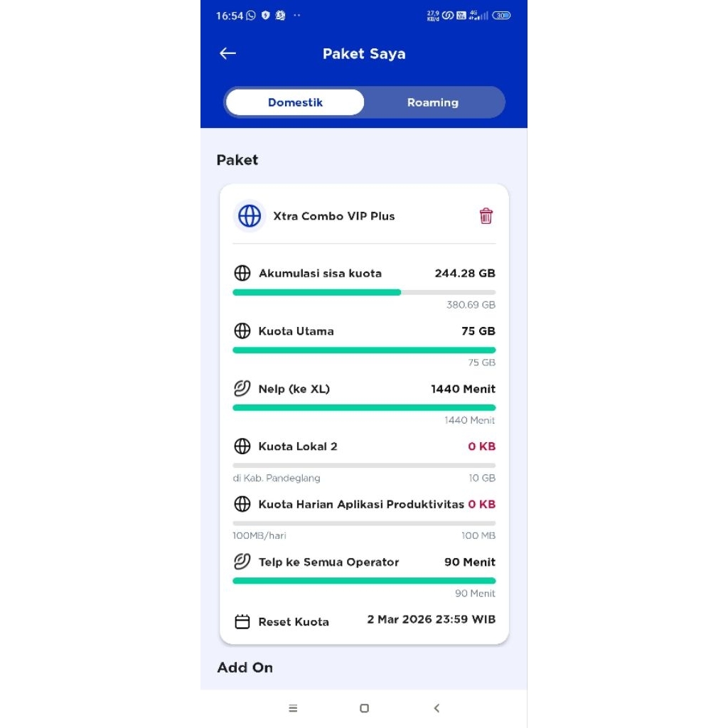 XL xtra combo plus vip disc 90%