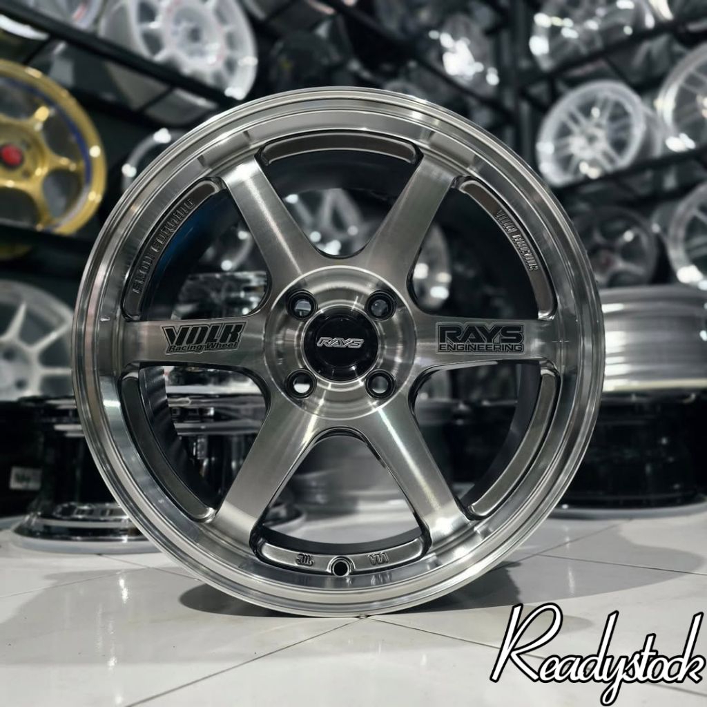 velg te37 og ring 16 lebar 7 et 42 velg mobil r16 pnp velg racing agya ayla swift fronx brio jazz ci