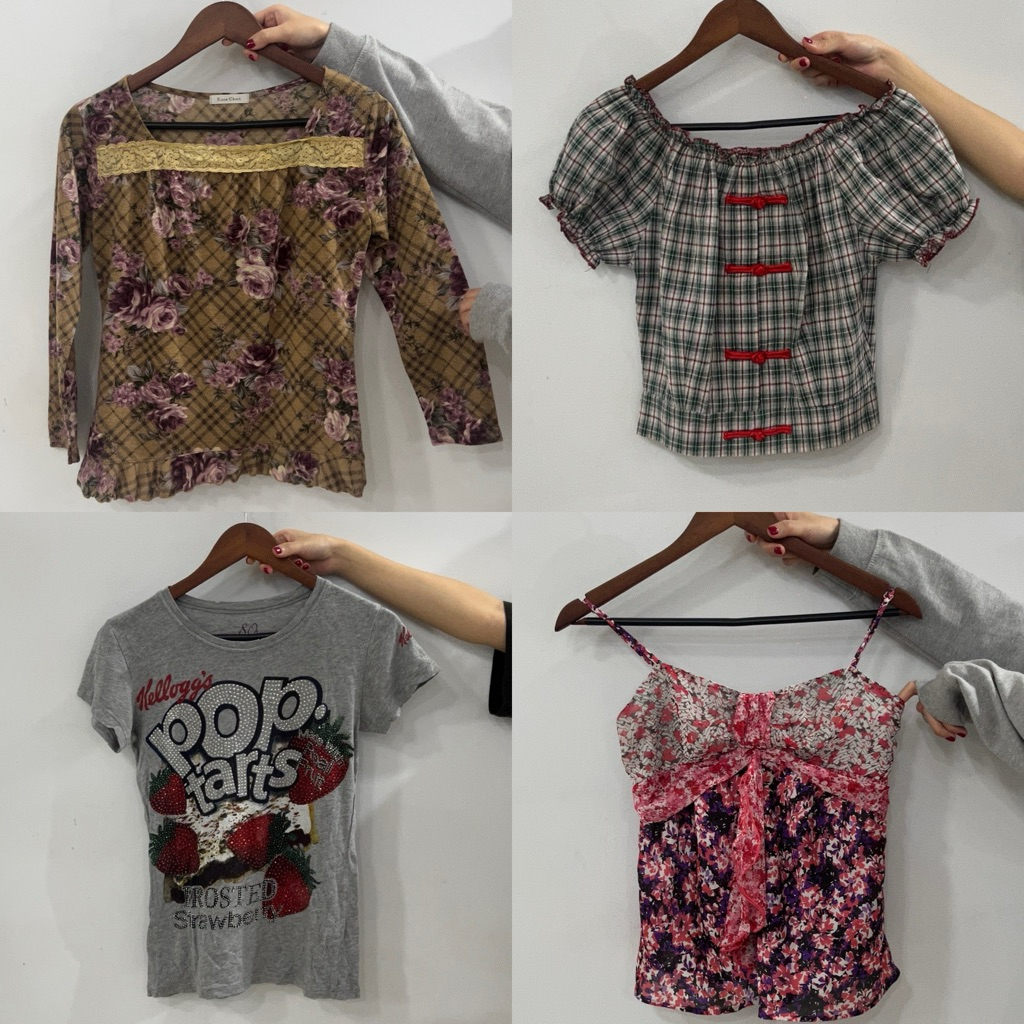 Sale Items Y2K , Milkmaid , Shoujo , Morikei , Vintage Top