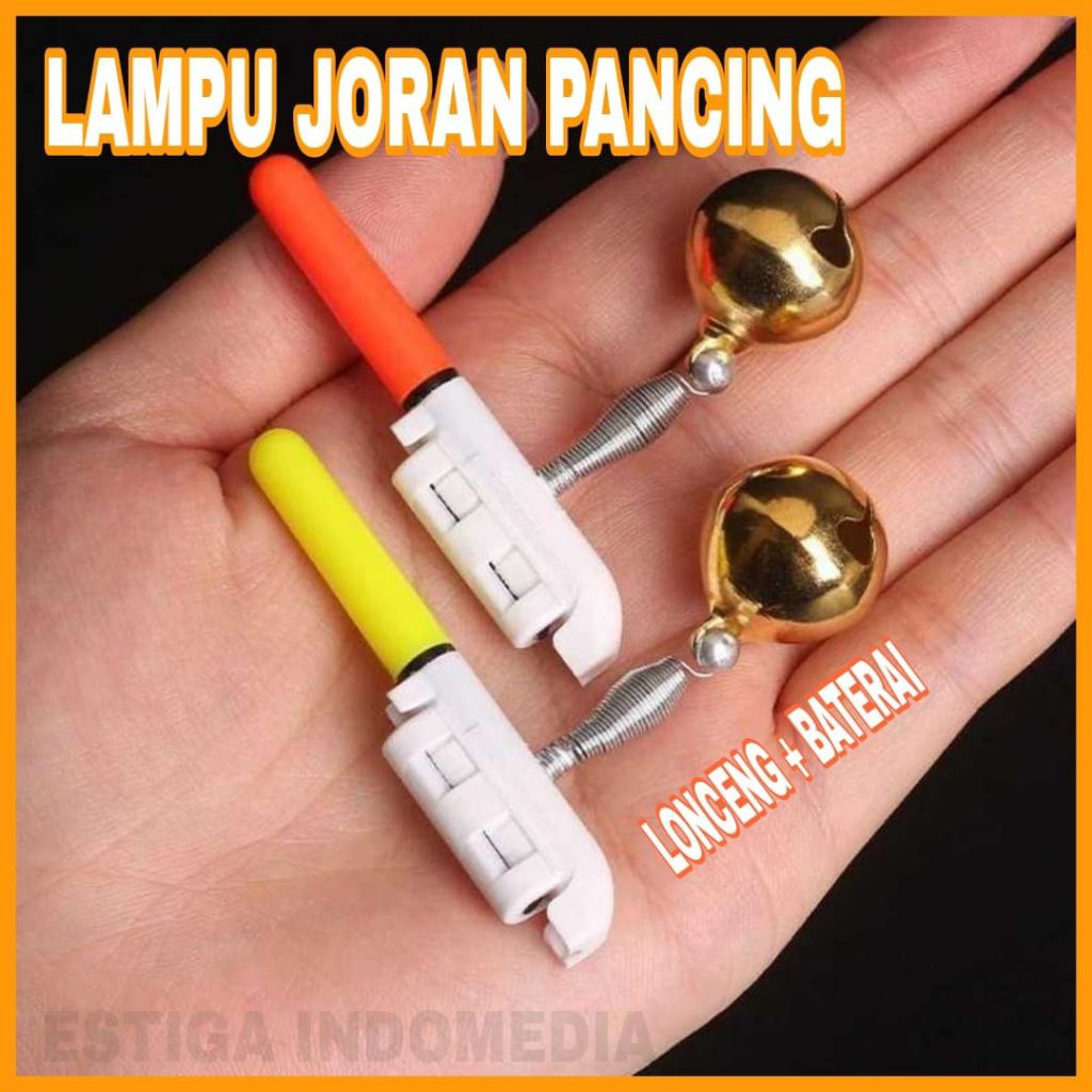 Lampu Starlight Joran Pancing + Lonceng