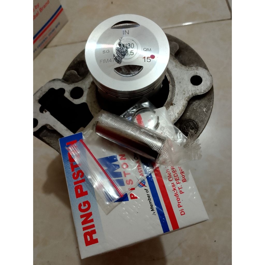 Blok mio 53,5 set Piston mio 53,5 fim