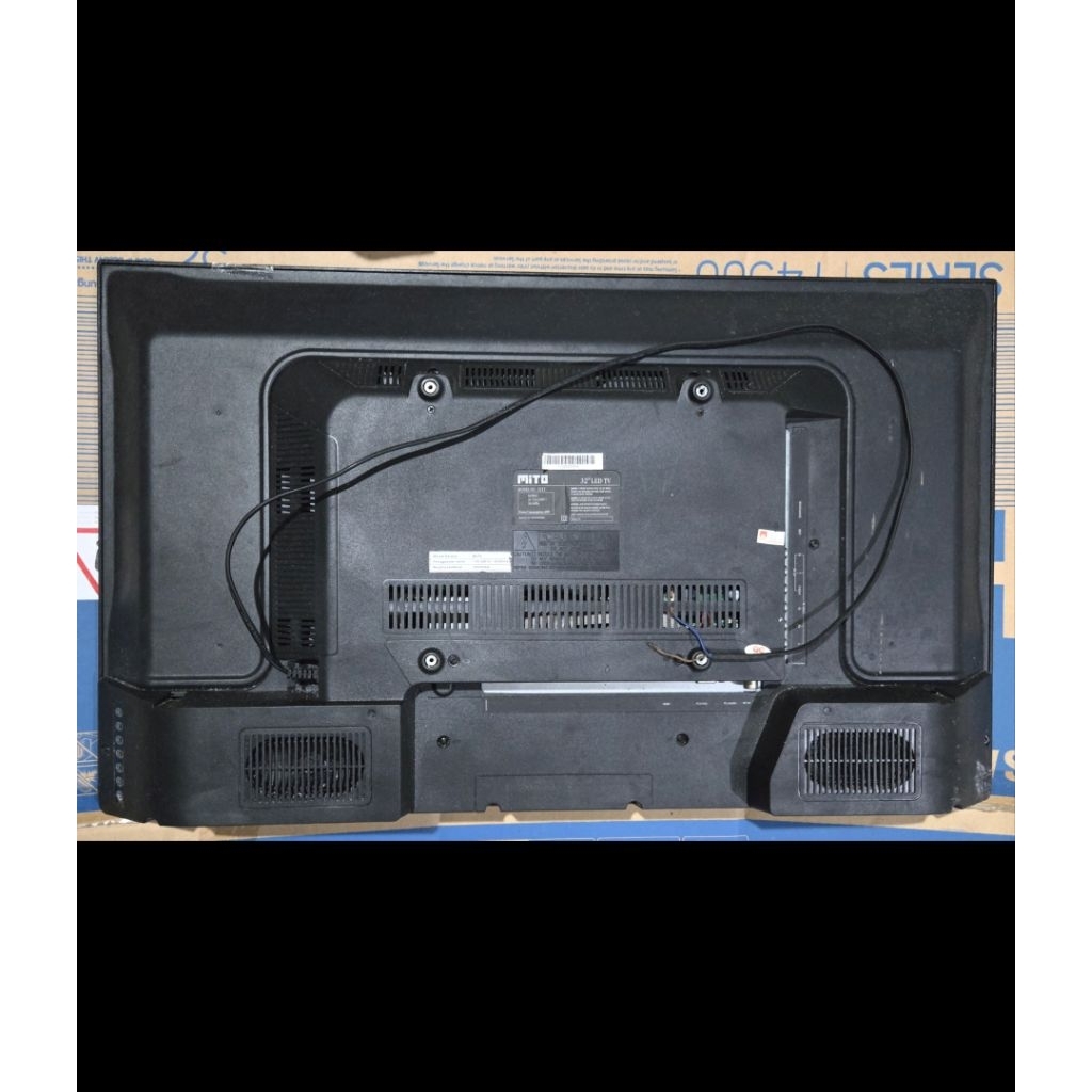 Jual sharpart nya aja rusak mati layar retak MITO 32in LED TV asli ori pabrikan Lokasi Citra Raya Ta