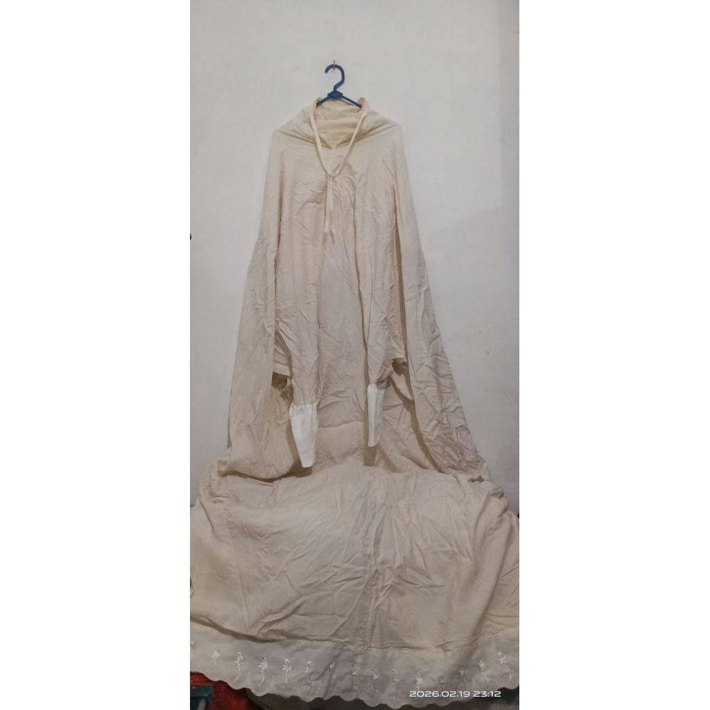 Preloved mukena terusan