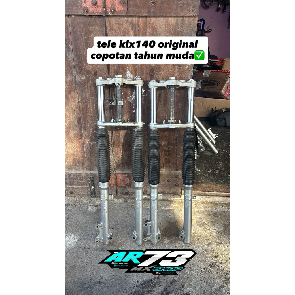 tele klx140 original copotan tahun muda