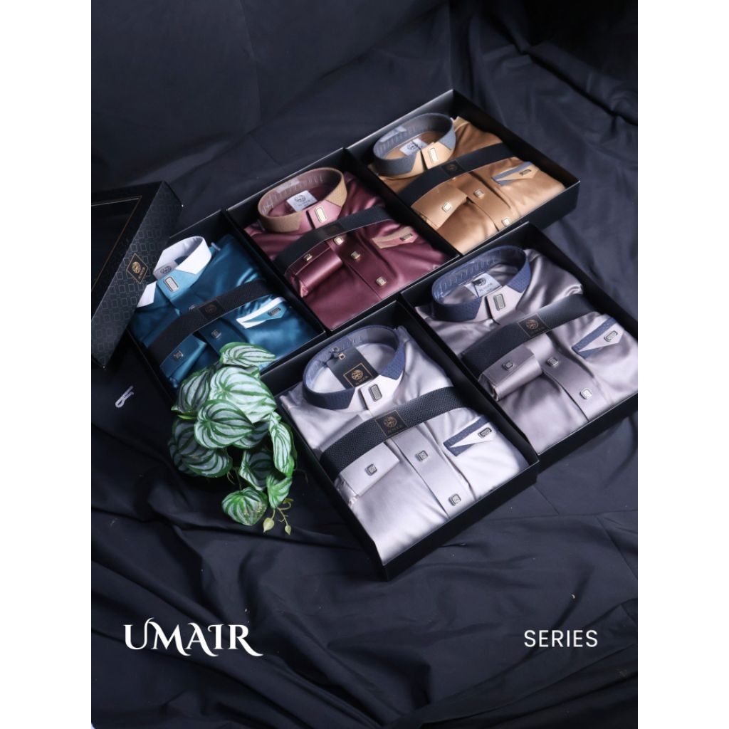 JUBAH AL NOOR UMAIR 6 WARNA POLIESTER KOMBINASI