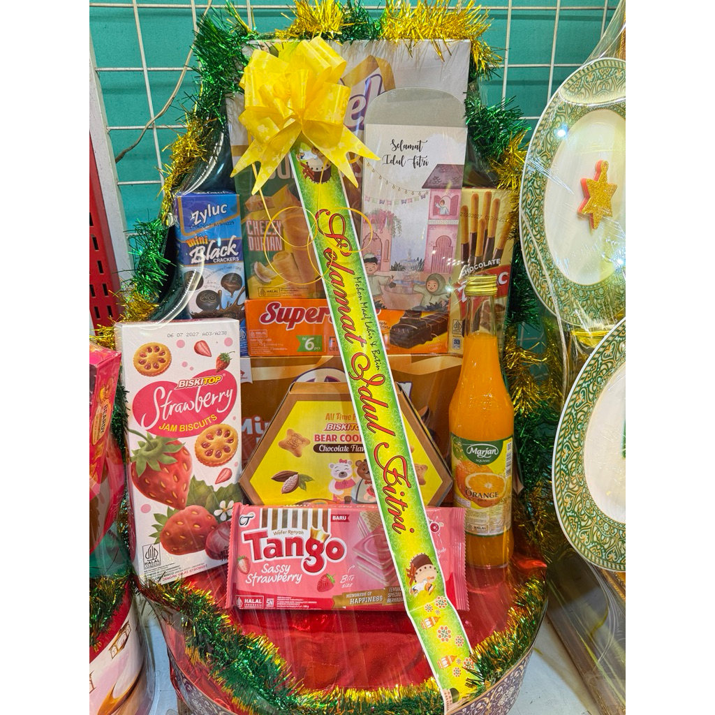 PARCEL HAMPERS IDUL FITRI LEBARAN MAKANAN RINGAN
