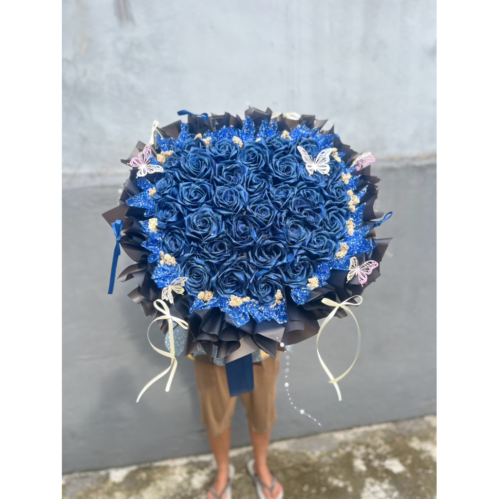 buket bunga satin/buket bunga satin premium/buket bunga satin jumbo premium