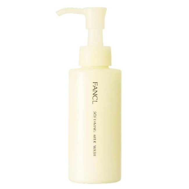 FANCL Soft Skin Milk Facial Cleanser (Morning Facial Cleanser) (Skin Care, Additive-Free, Dry Skin, 