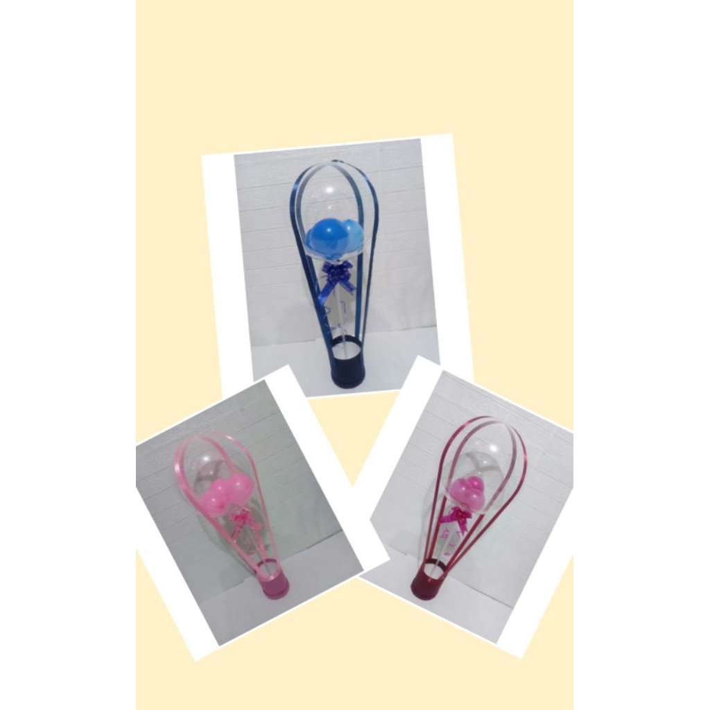 Buket balon kosongan satu set lengkap