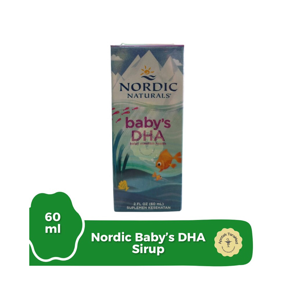 Nordic Naturals Baby's DHA 60ml  - 1050 mg OMEGA-3 with Vitamin D3