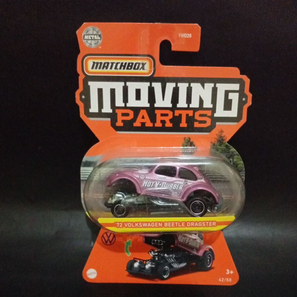 Matchbox moving parts 72 Volkswagen Beetle Dragster