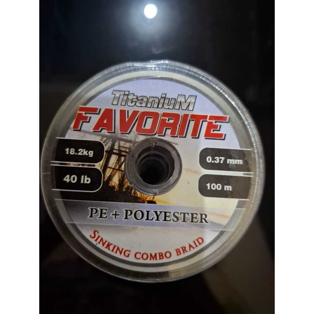 Senar PE Titanium FAVORITE 100 meter