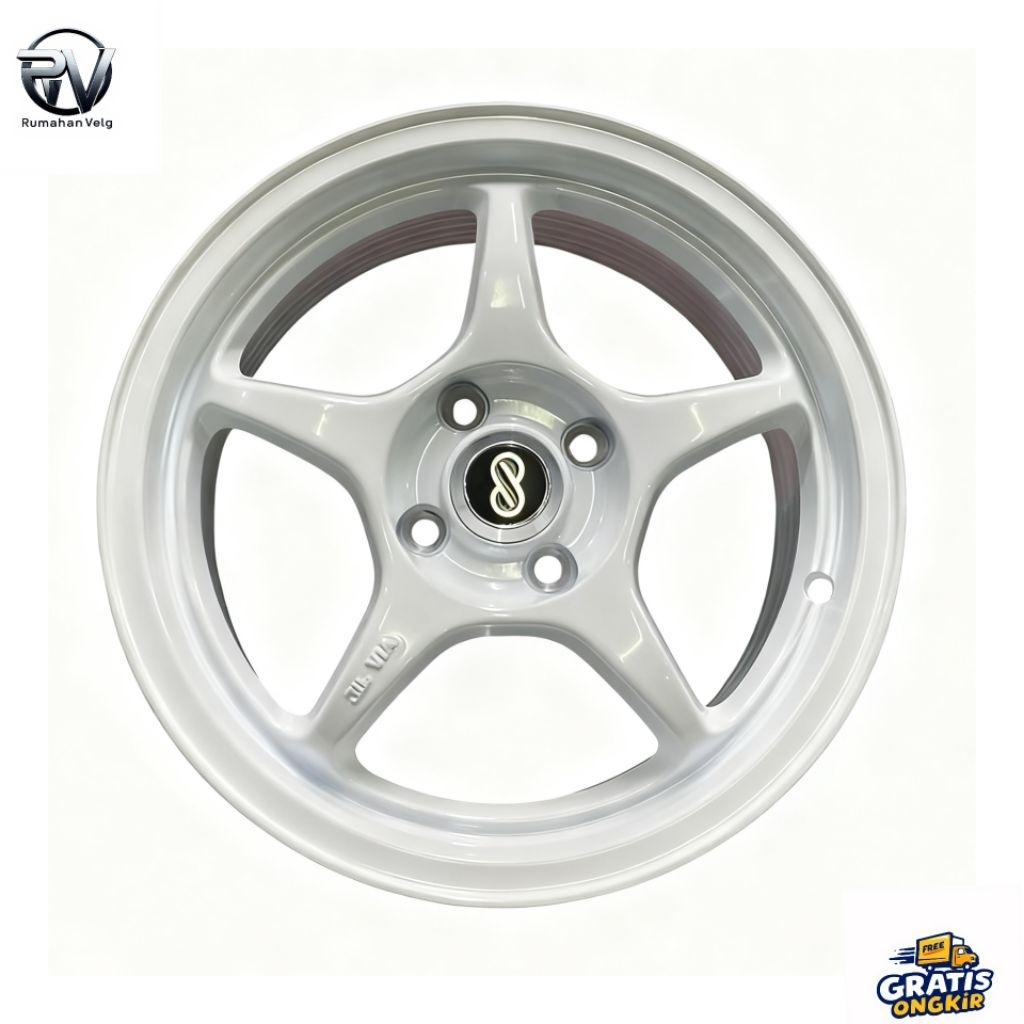Velg Enkei Tulang Ring15x6,5 Lobang.4 Pcd.100 Et.42