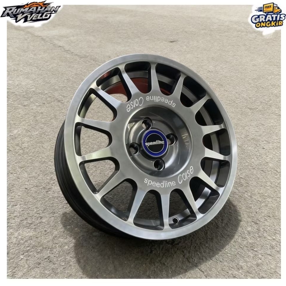 Velg CORSE SPEEDLINE Ring15x7 Lobang.4 Pcd.100 Et.40