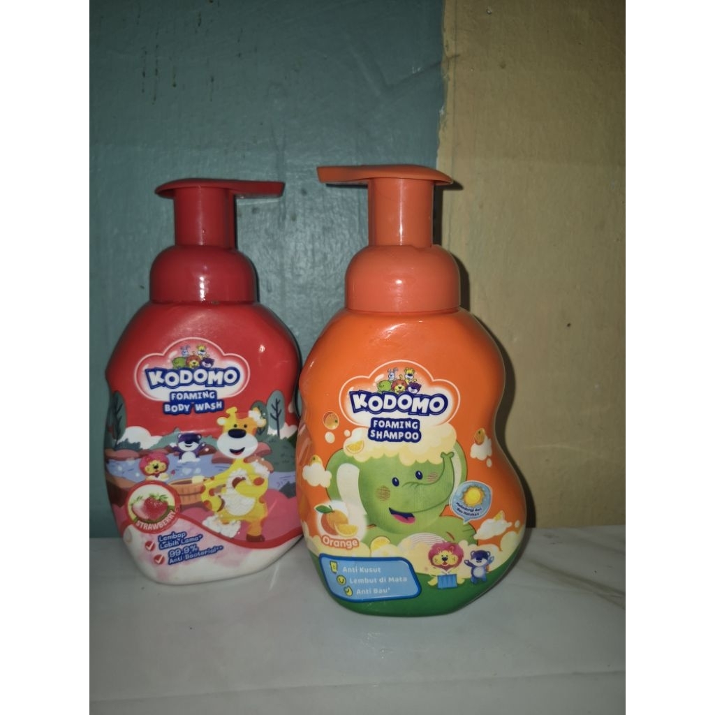 Kodomo Foaming Shampoo & Kodomo Foaming body wash