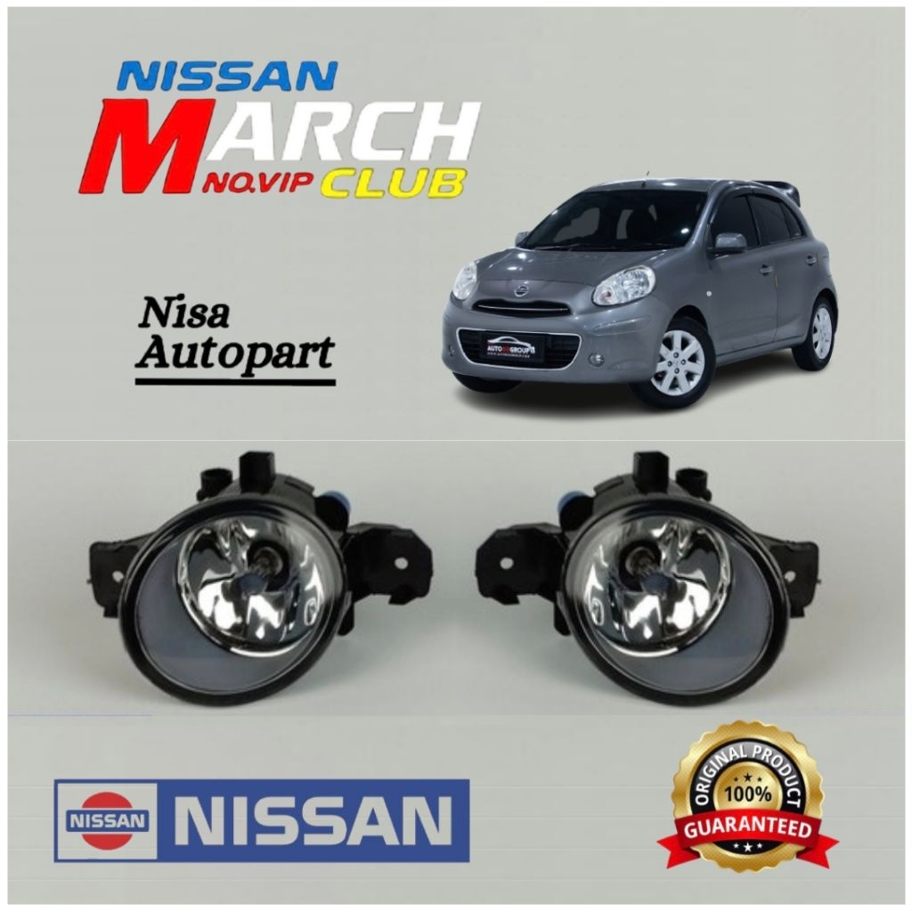 Foglamp Lampu Kabut Nissan March