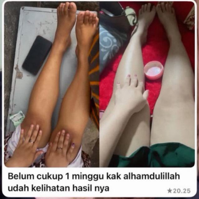 HbWhitening_HS Uk 1000ML Free SabunPemutih + TonerBoster + 15 Resep dan resep cream wajah