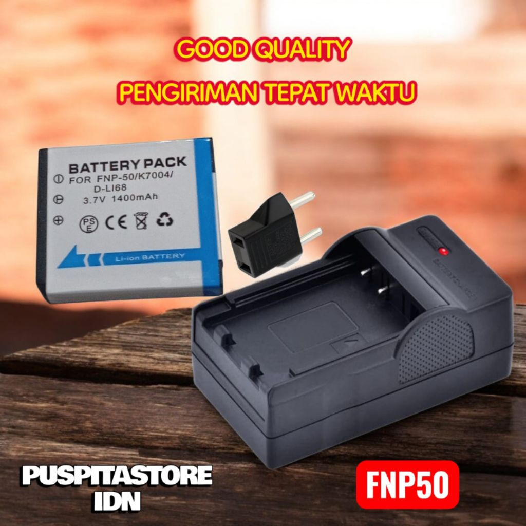 Charger & Baterai Fujifilm Finepix XP100 XP110 XP150 XP160 XP170 XP200 - Casan Batre
