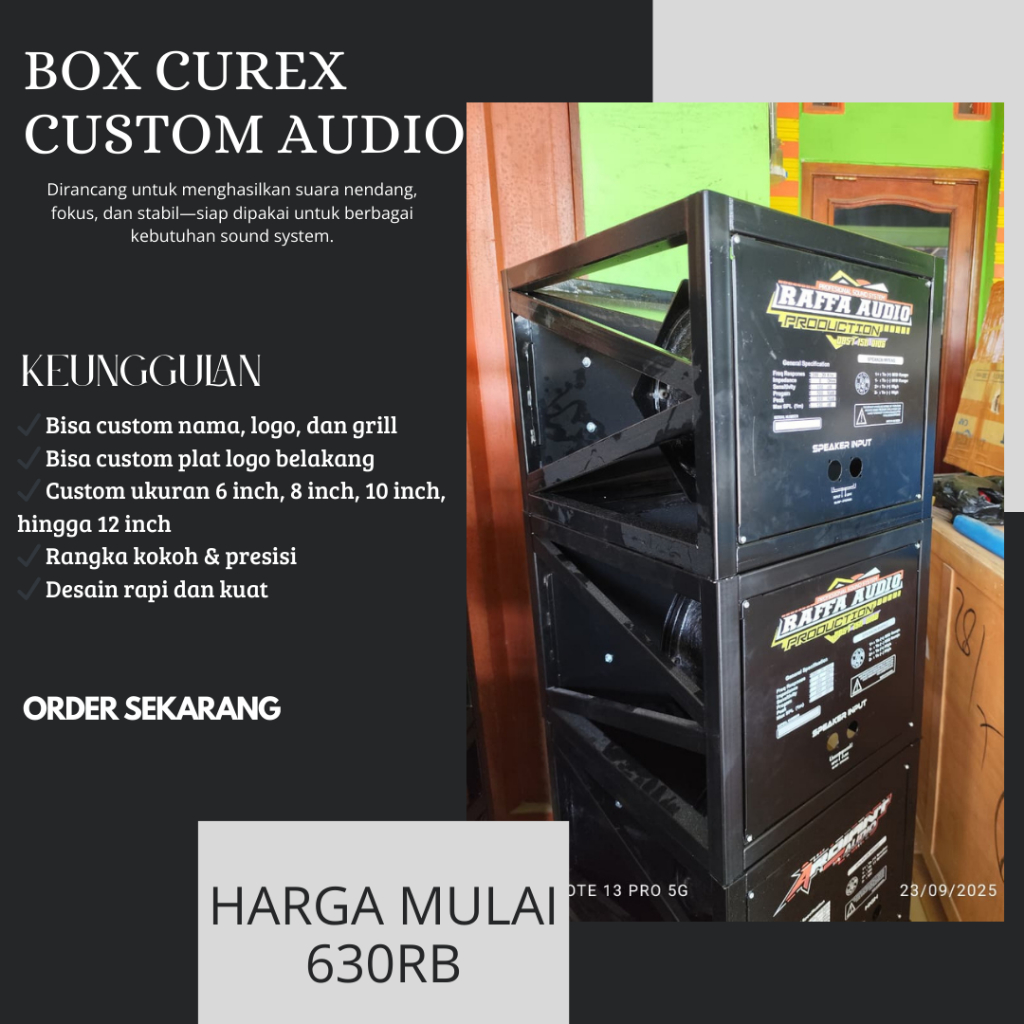 box curex custom audio