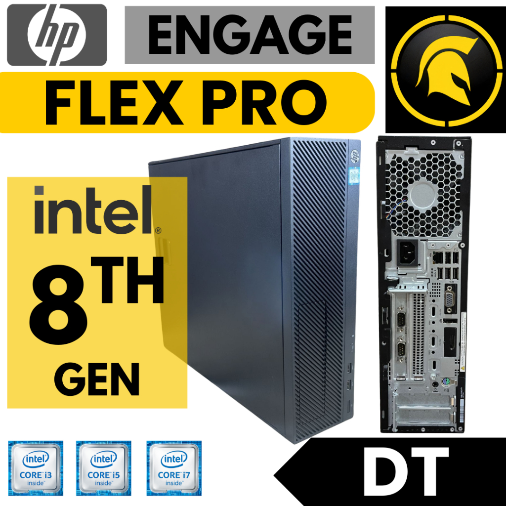PC HP Engage Flex Pro DT Core i3 / i5 / i7 Gen 8 PC Desktop LGA 1151