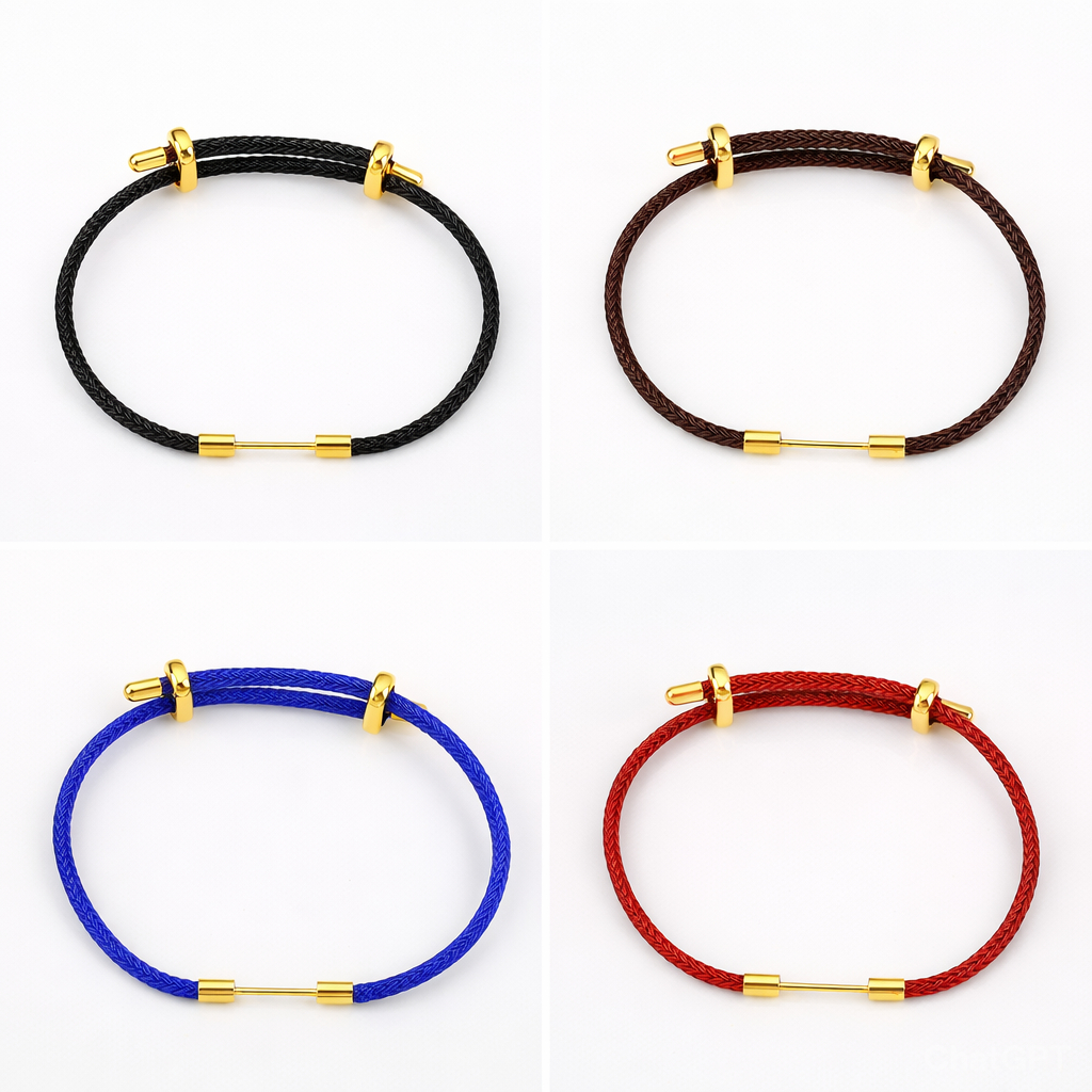 Gelang Tali,Gelang Serut,Gelang Tali Serut Hongkong
