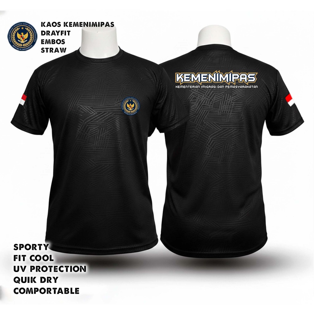Kaos Kemenimipas - Kaos Jersey KEMENIMIPAS - Kaos DryFit Kemenimipas