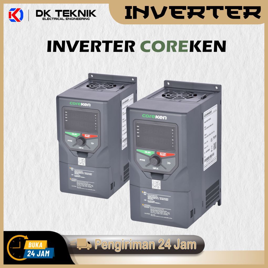 Inverter Coreken 1phase ke 3phase I Inverter Coreken 3phase ke 3phase