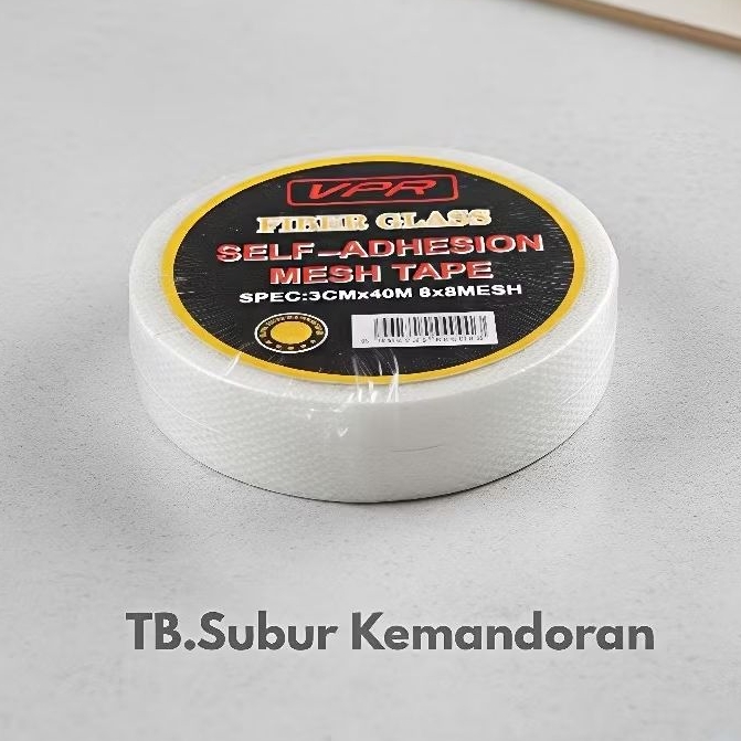 [BEST QUALITY] VPR Mesh Tape Fiber Glass-Perekat Sambungan Gypsum & GRC