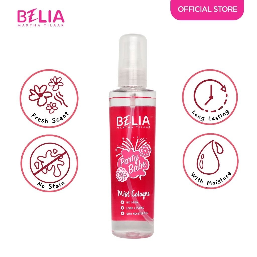 (3 PCS) BELIA MIST COLOGNE MARTHA TILAAR