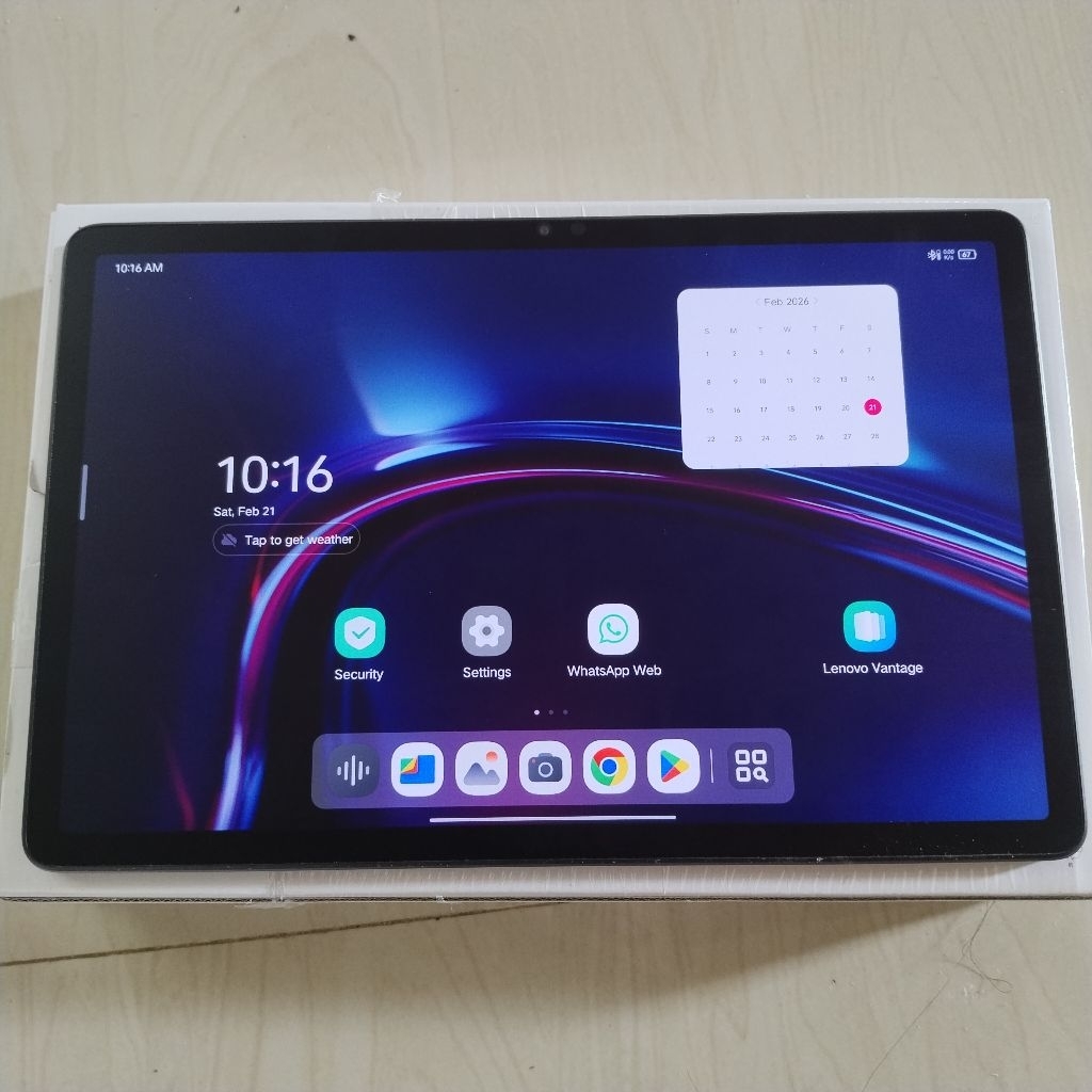 Tablet Lenovo Xiaoxin Pad 2024 comfort edition 128 gb lengkap bekas