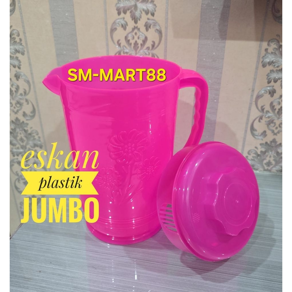 eskan air jumbo 4L / teko plastik jumbo / ceret air plastik jumbo SPP