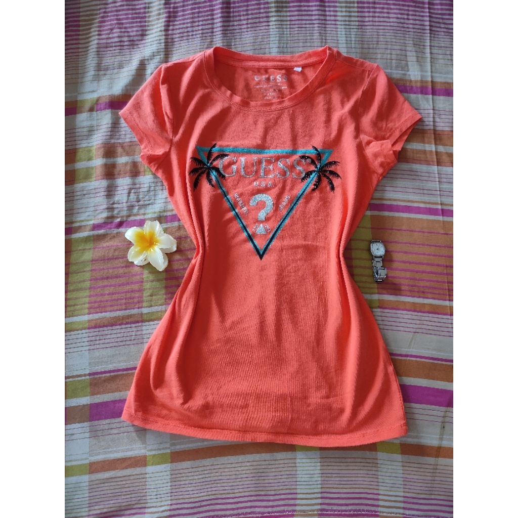 Kaos Wanita GUESS Original