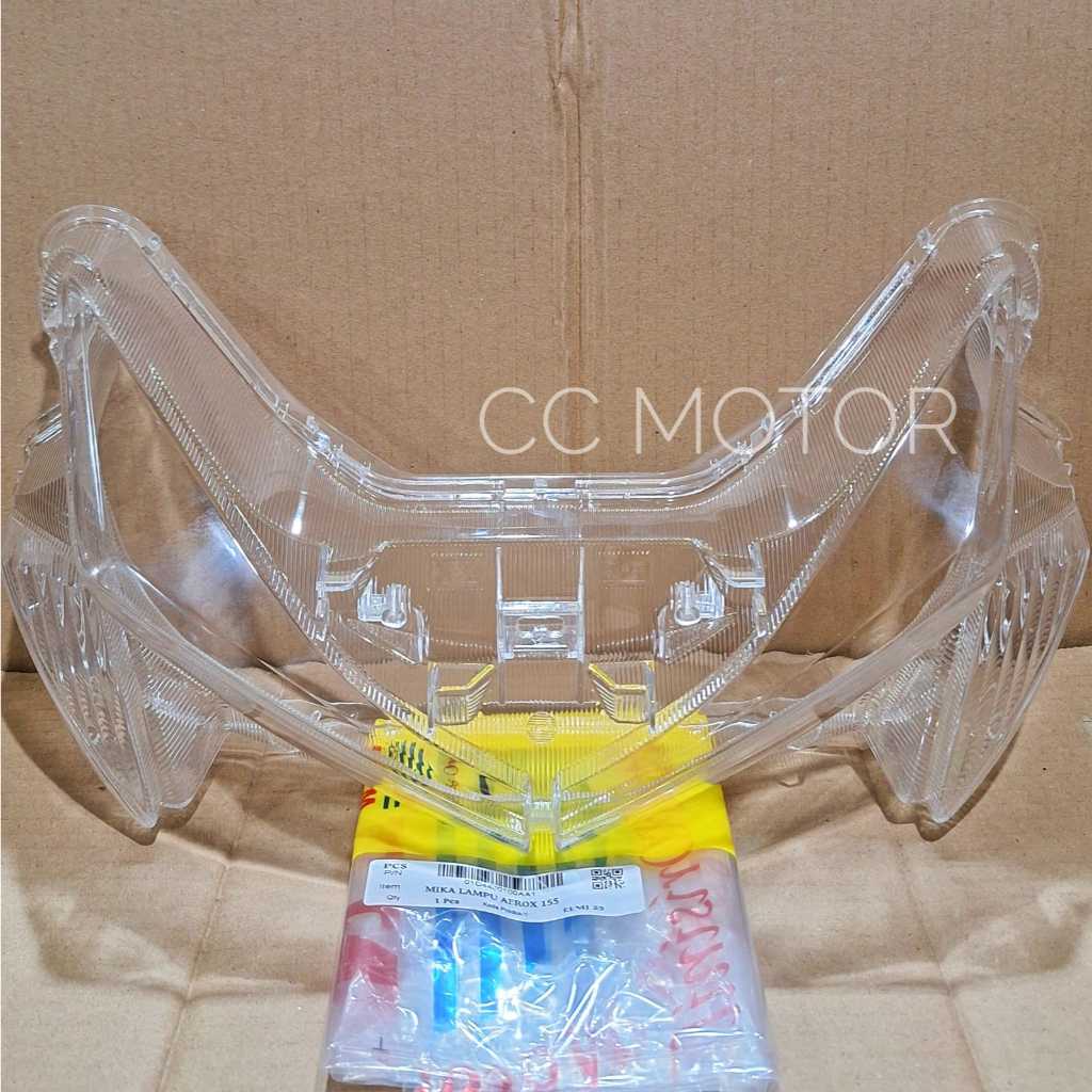 WIN Mika Kaca Lampu Depan aerox 155 Old B65  / Mika Lampu Depan Aerox 155  / Mika Reflektor Aerox 15