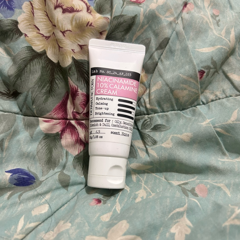 [PRELOVED] Derma Factory Niacinamide 10% Calamine Cream 30gr